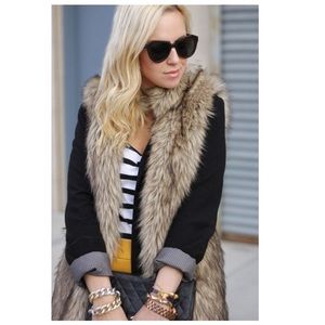 Zara Fur Vest